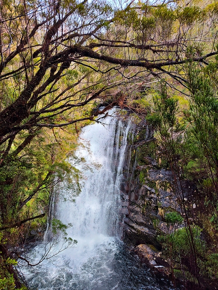 Patagonia, trekking, Cile, Parco Nazionale Pumalin Douglas Tompkins, Nicolò Guarrera - Cascata Laguna Tronador, Parco Nazionale Pumalin Douglas Tompkins, Patagonia, Cile