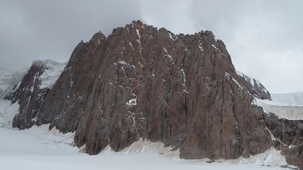 Mount Zabor, Kyrgyzstan, Kookshal Too, Dry Ice Queen, Juraj Svingal, Marek Radovsky - Dry Ice Queen, Mount Zabor, Kookshal Too, Kyrgyzstan (Marek Radovsky, Juraj Svingal, 13-14/08/2022