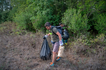 Matteo Della Bordella, Massimo Faletti e Margherita Granbassi a Roma per Climb&Clean