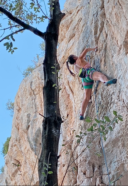 Segariu, Sardegna - Durante l'evento Bolt Day nella nuova falesia di Segariu in Sardegna