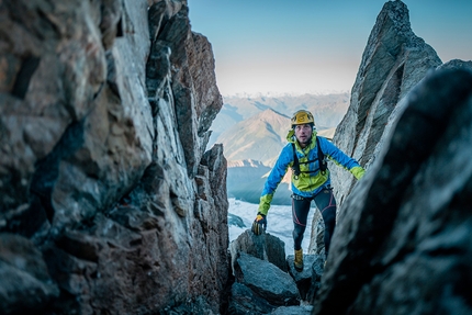 Watch Nadir Maguet set FKT on Piz Bernina, Ortler, Grossglockner