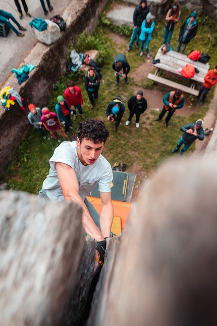 Valle Orco Climbing Festival 2022 - Hamish McArthur vs la fessura Kosterlitz, Valle Orco Climbing Festival 2022