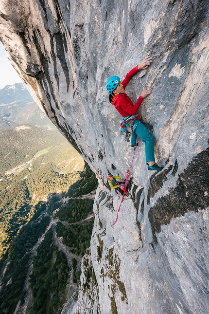 Wolke 7, Feuerhorn, Ines Papert, Luka Lindič - Ines Papert e Luka Lindič su Wolke 7, Hinteres Feuerhorn, Germania