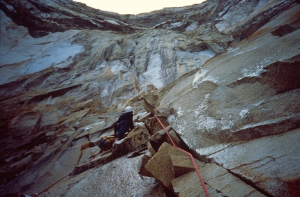 Silvo Karo, Bhagirathi III, India - Silvo Karo e Janez Jeglič sul Bhagirathi III, 1990