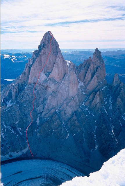 Silvo Karo - Fitz Roy in Patagonia, with the Slovak Route from the Torre glacier and new variation