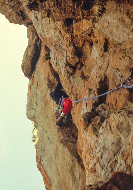 Monte Monaco, Sicilia, Trio pastorale, Anna Torretta, Daniele Arena, Peppino Gallo - Giuseppe Miotti e Carlo Pozzoni nel 1984 durante l'apertura di Trio pastorale al Pizzo Monaco a San Vito Lo Capo, Sicilia