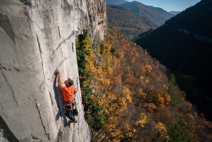 Lakatnik, Bulgaria, Ragni di Lecco - Luca Passini fra i primi frequentatori della falesia a Lakatnik in Bulgaria