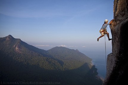 Polish Princess, nuova via sui Dragon's Horns in Malesia per Kaszlikowski e Kubarska