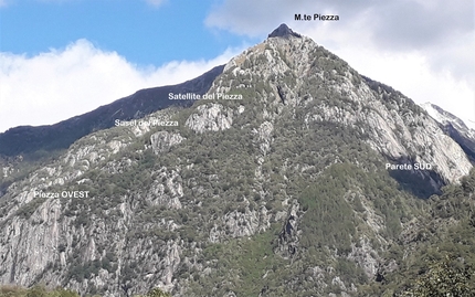 Val Masino, Monte Piezza, Sasél del Piezza, Andrea Mariani, Graziano Milani, Lorenzo Milani - Monte Piezza in Val Masino