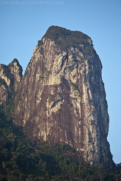 Polish Princess, Malaysia - The South Tower of Bukit Nanek Simukut, also known as Dragon’s Horns or Twin Peaks, on Tioman Island, Malaysia