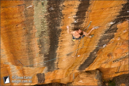 Lee Cossey, Sneaky Snake sul Taipan Wall in Australia