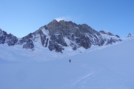 Grandes Jorasses, No Siesta, Christophe Dumarest, Tom Livingstone - No Siesta, parete nord delle Grandes Jorasses, salita da Christophe Dumarest & Tom Livingstone