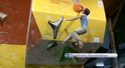 Bouldering World Cup: Stöhr & Sharafutdinov victorious in Vienna