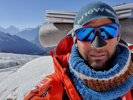 Alex Txikon, Manaslu - Alex Txikon on Manaslu, winter 2022/2023