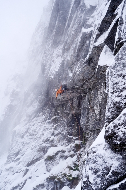 Greg Boswell a Lochnagar apre la via di misto più difficile della Scozia