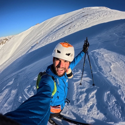 Benjamin Védrines e la traversata invernale del Queyras in solitaria