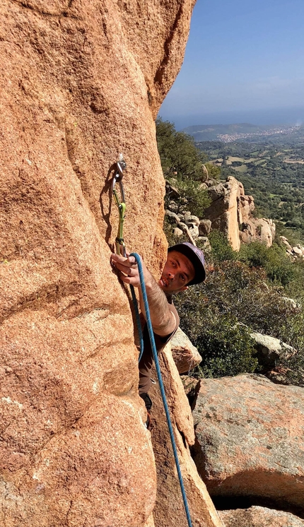 Loceri, Sardegna - Loceri, Sardegna: Cosimo Lecca al settore Spritz su 'Margarita' (6a)