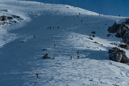 Transcavallo 2023 - Transcavallo 2023: la 40° edizione della classica gara di scialpinismo a squadre ad Alpago