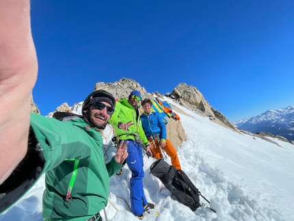 L'avventura sulla Aiguille Noire du Peuterey di François Cazzanelli, Emrik Favre, Stefano Stradelli