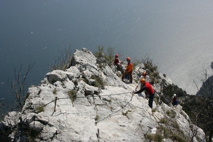 Vie ferrate attorno ad Arco ed il Lago di Garda