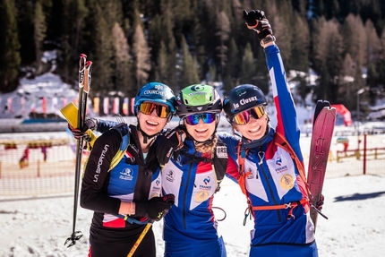 Val Martello, Coppa del Mondo di Scialpinismo 2023 - Emily Harrop, Lena Bonnel e Celia Perillat-Pessey, Coppa del Mondo di Scialpinismo 2023: Sprint in Val Martello