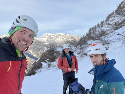 Nuova cascata di ghiaccio in Val Divedro (Val d'Ossola)