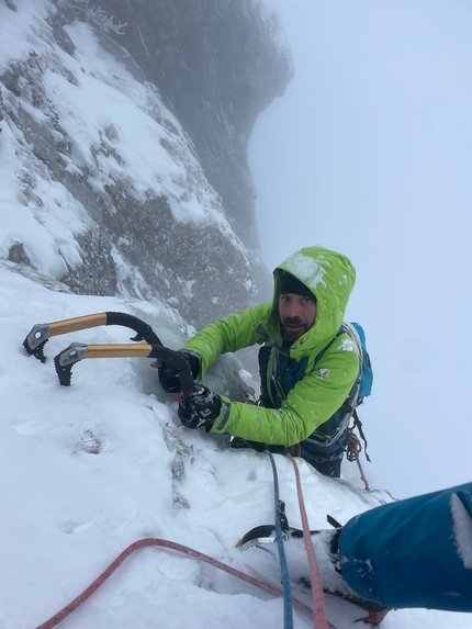 Grotta delle Ciaole, Campitello Matese, Riccardo Quaranta, Nico Caprioli, Antonio Patullo - Nico Caprioli su 'Running free', Grotta delle Ciaole, Campitello Matese