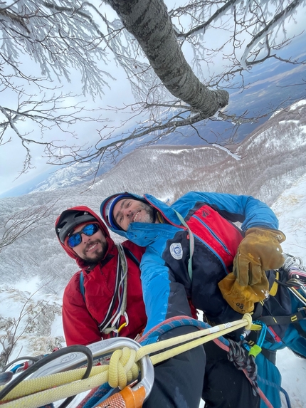 Grotta delle Ciaole, Campitello Matese, Riccardo Quaranta, Nico Caprioli, Antonio Patullo - Antonio Patullo e Riccardo Quaranta su 'Running free', Grotta delle Ciaole, Campitello Matese