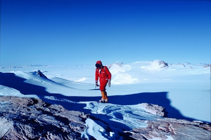 Walter Bonatti - Walter Bonatti in Antartide nel 1976