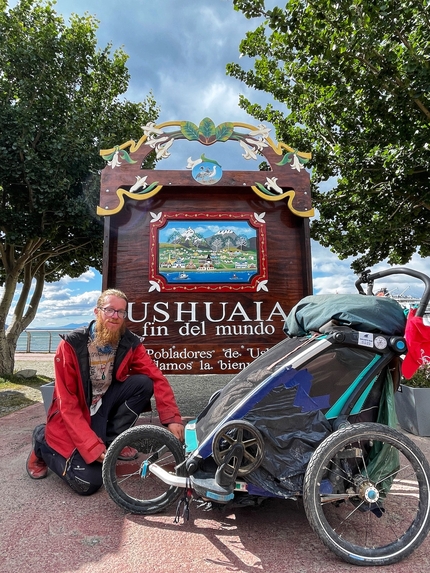 Nicolò Guarrera - Nicolò Guarrera alla fine del mondo, ovvero a Ushuaia in Argentina