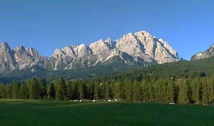 Piana di Campo, Cortina, Dolomiti - Piana di Campo (Cortina, Dolomiti), l’area che dovrebbe ospitare il villaggio olimpico © 