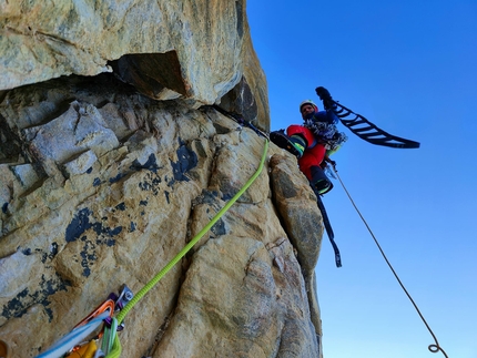 Greenland, Oqatssut Wall, Paweł Hałdaś, Marcin Tomaszewski - First ascent of FRAM, Oqatssut Wall, Greenland (Paweł Hałdaś, Marcin Tomaszewski 10-24/02/2023)