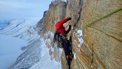 First ascent of Oqatssut Wall in Greenland by Paweł Hałdaś, Marcin Tomaszewski