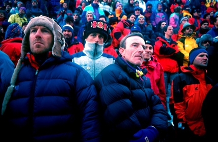 Ice World Cup Valle di Daone 2001 - The crowd, Ice World Cup Valle di Daone 2001