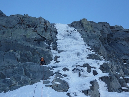 Goulotte del Pioda - Goulotte del Pioda, Masino-Disgrazia mountain chain