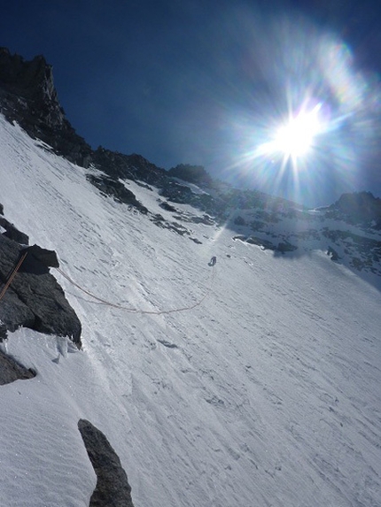 Goulotte del Pioda - Goulotte del Pioda, Masino-Disgrazia mountain chain