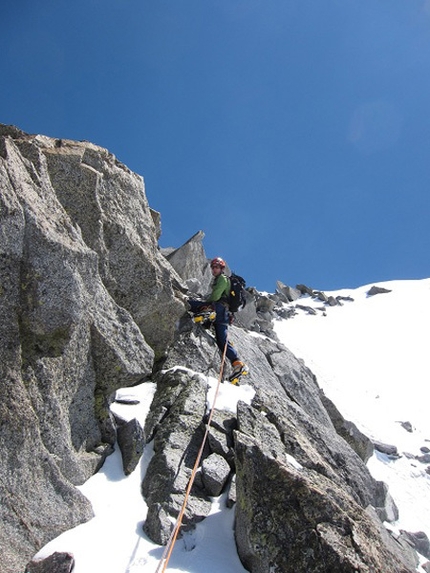 Goulotte del Pioda - Goulotte del Pioda, Masino-Disgrazia mountain chain