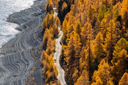 Fotografare il Parco XVI edizione - Fotografare il Parco XVI edizione, Menzione Speciale: Onde. Lago di San Giacomo. Parco Nazionale dello Stelvio di Giacomo Albo