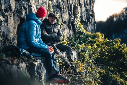 Adam Ondra - Adam Ondra & Jerry Moffatt a Stoney Middleton, Derbyshire, Peak District, UK