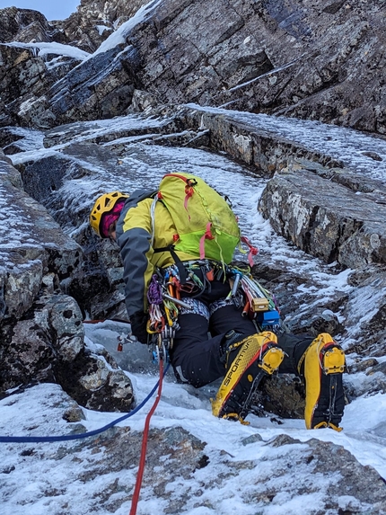 Ben Nevis, Scozia, Dario Eynard, Fabio Olivari - Ben Nevis, Scottish Winter Climbing Meet 2023