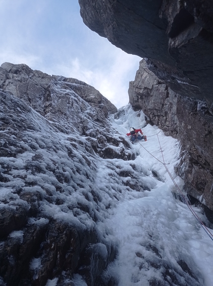 Ben Nevis, Scozia, Dario Eynard, Fabio Olivari - Ben Nevis, Scottish Winter Climbing Meet 2023