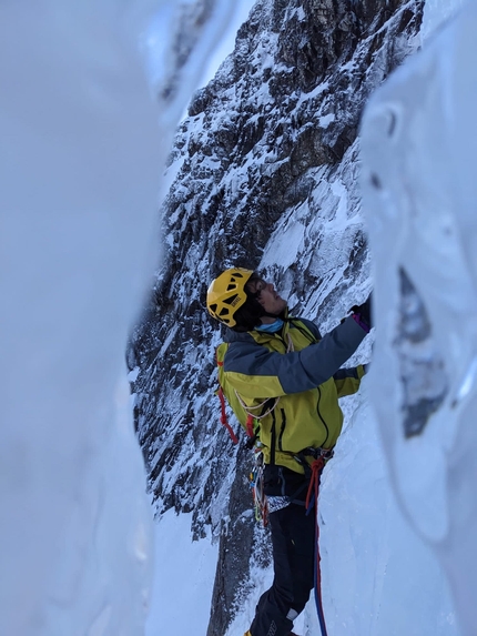 Ben Nevis, Scozia, Dario Eynard, Fabio Olivari - Ben Nevis, Scottish Winter Climbing Meet 2023