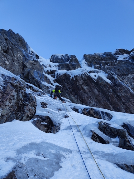 Ben Nevis, Scozia, Dario Eynard, Fabio Olivari - Ben Nevis, Scottish Winter Climbing Meet 2023