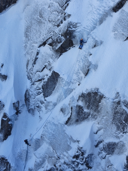 Ben Nevis, Scozia, Dario Eynard, Fabio Olivari - Ben Nevis, Scottish Winter Climbing Meet 2023