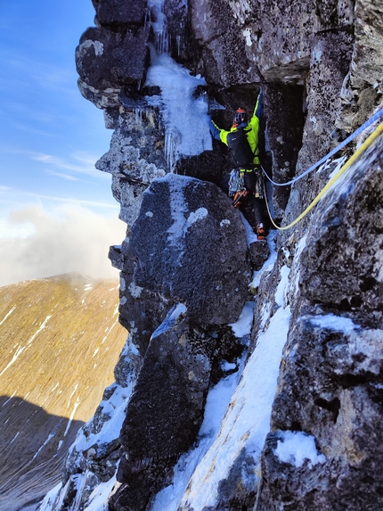 Ben Nevis, Scozia, Dario Eynard, Fabio Olivari - Ben Nevis, Scottish Winter Climbing Meet 2023