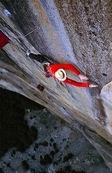 Leo Houlding - Leo Houlding su The Prophet, El Capitan, Yosemite, USA