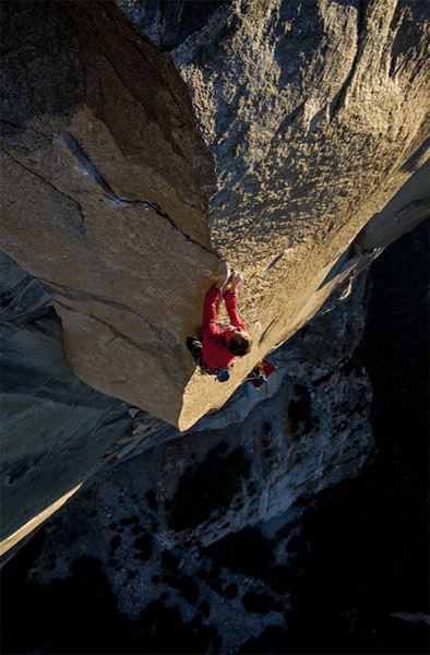 Leo Houlding - Leo Houlding su The Prophet, El Capitan, Yosemite, USA