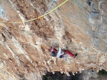 Inspiration - Inspiration (7a+, 150m) Telendos, Kalymnos, Greece. First ascent Simon Montmory 04/2011