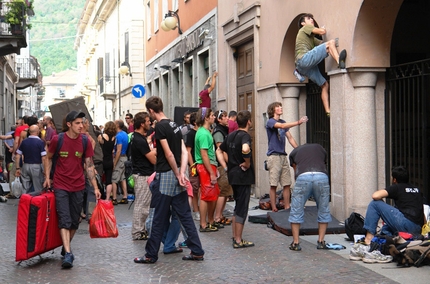 Omegna Street Boulder 2011 - Una fase dell' Omegna Street Boulder che si è svolto sabato 11 giugno 2011 ad Omegna sul Lago d’Orta (VB).