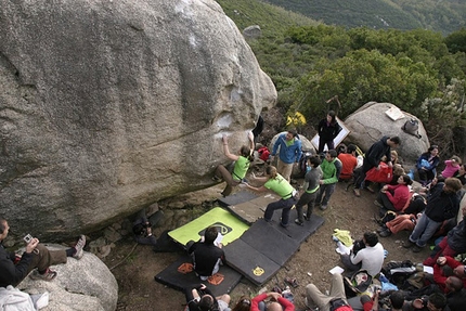 Codoleddu, chiusura area di boulder in Sardegna
